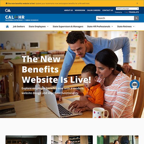 CalHR Benefits